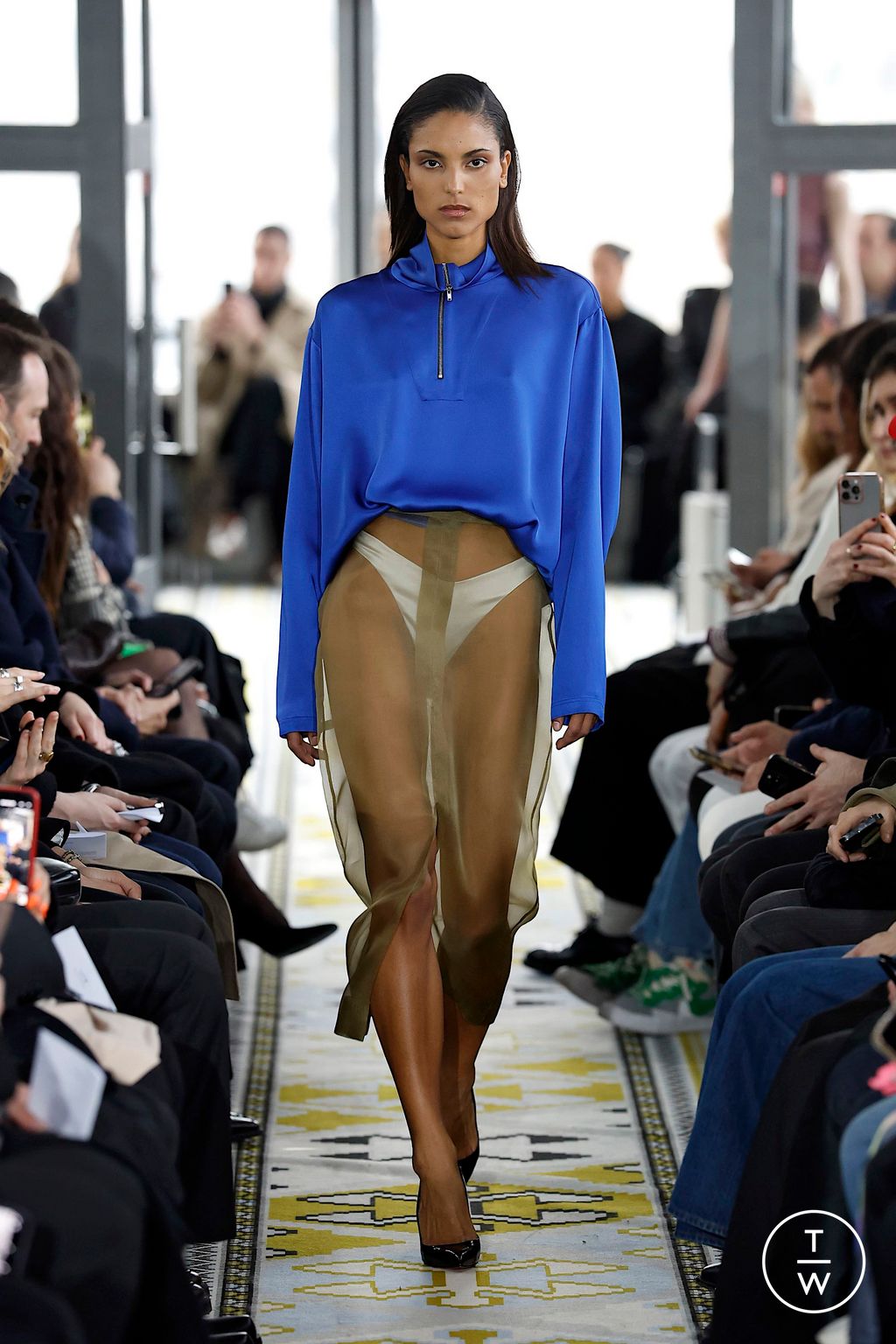 Fashion Week Paris Fall/Winter 2025 look 21 from the Burc Akyol collection womenswear