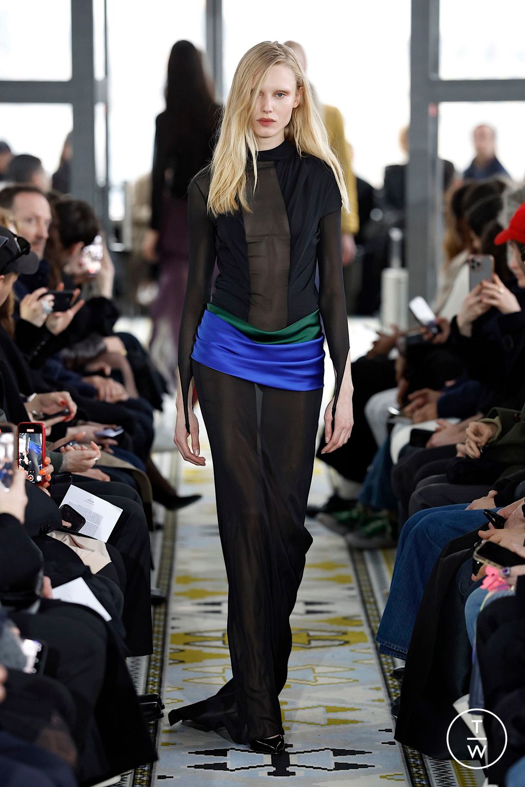 Fashion Week Paris Fall/Winter 2025 look 26 from the Burc Akyol collection womenswear