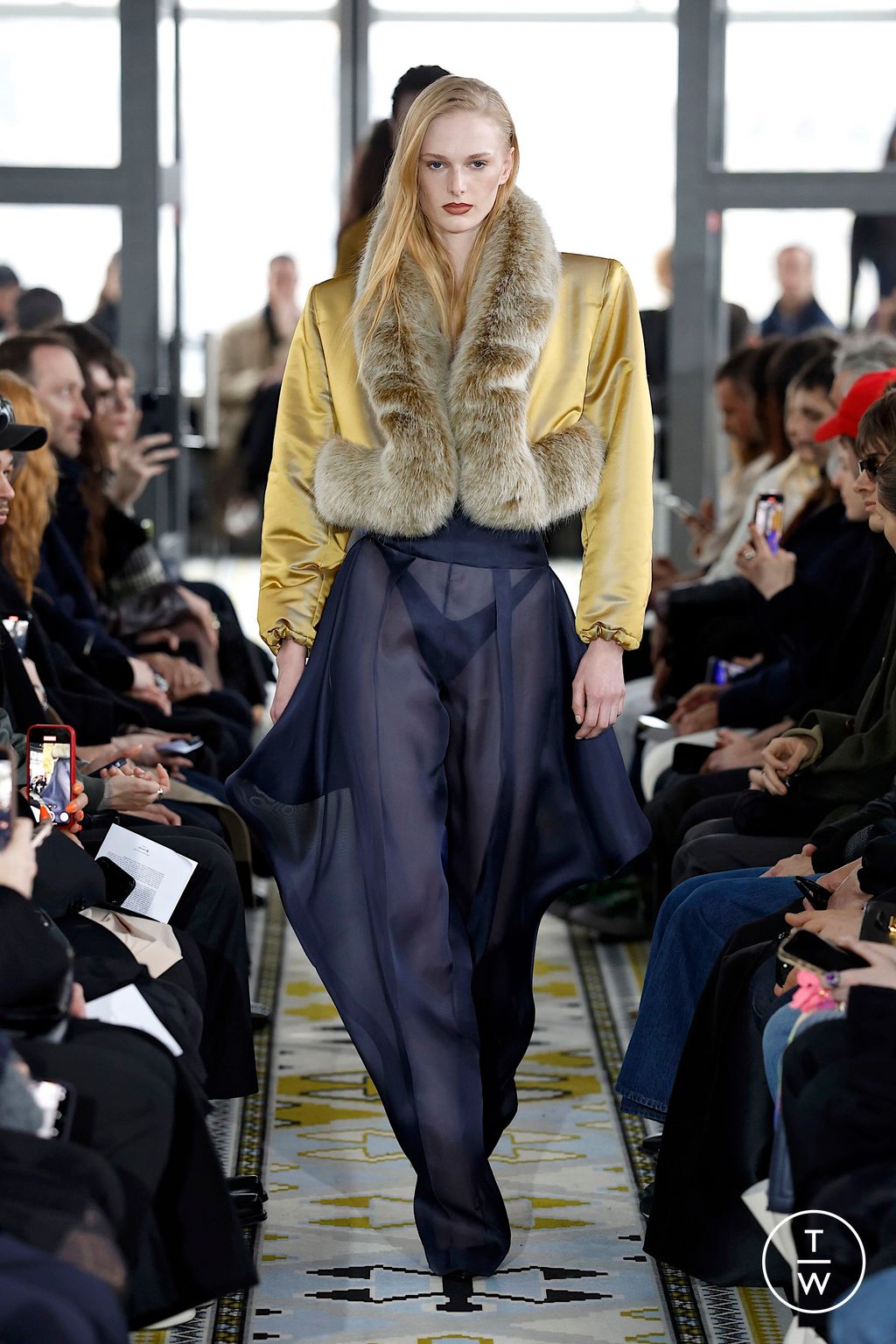 Fashion Week Paris Fall/Winter 2025 look 27 from the Burc Akyol collection womenswear