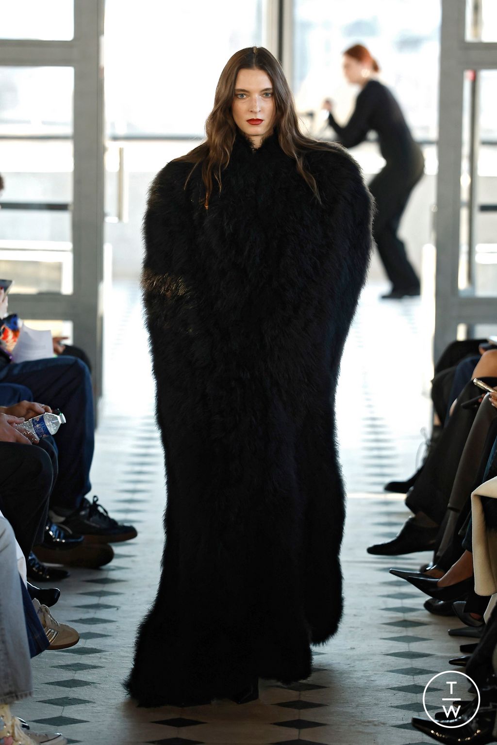 Fashion Week Paris Fall/Winter 2026 look 1 from the Burc Akyol collection womenswear