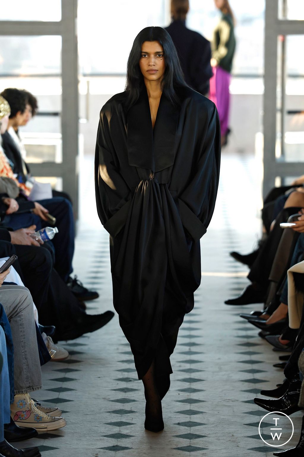 Fashion Week Paris Fall/Winter 2026 look 3 from the Burc Akyol collection womenswear