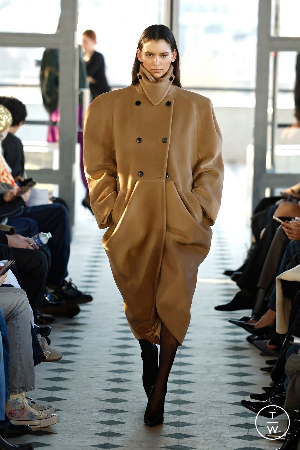 Fashion Week Paris Fall/Winter 2026 look 4 from the Burc Akyol collection womenswear