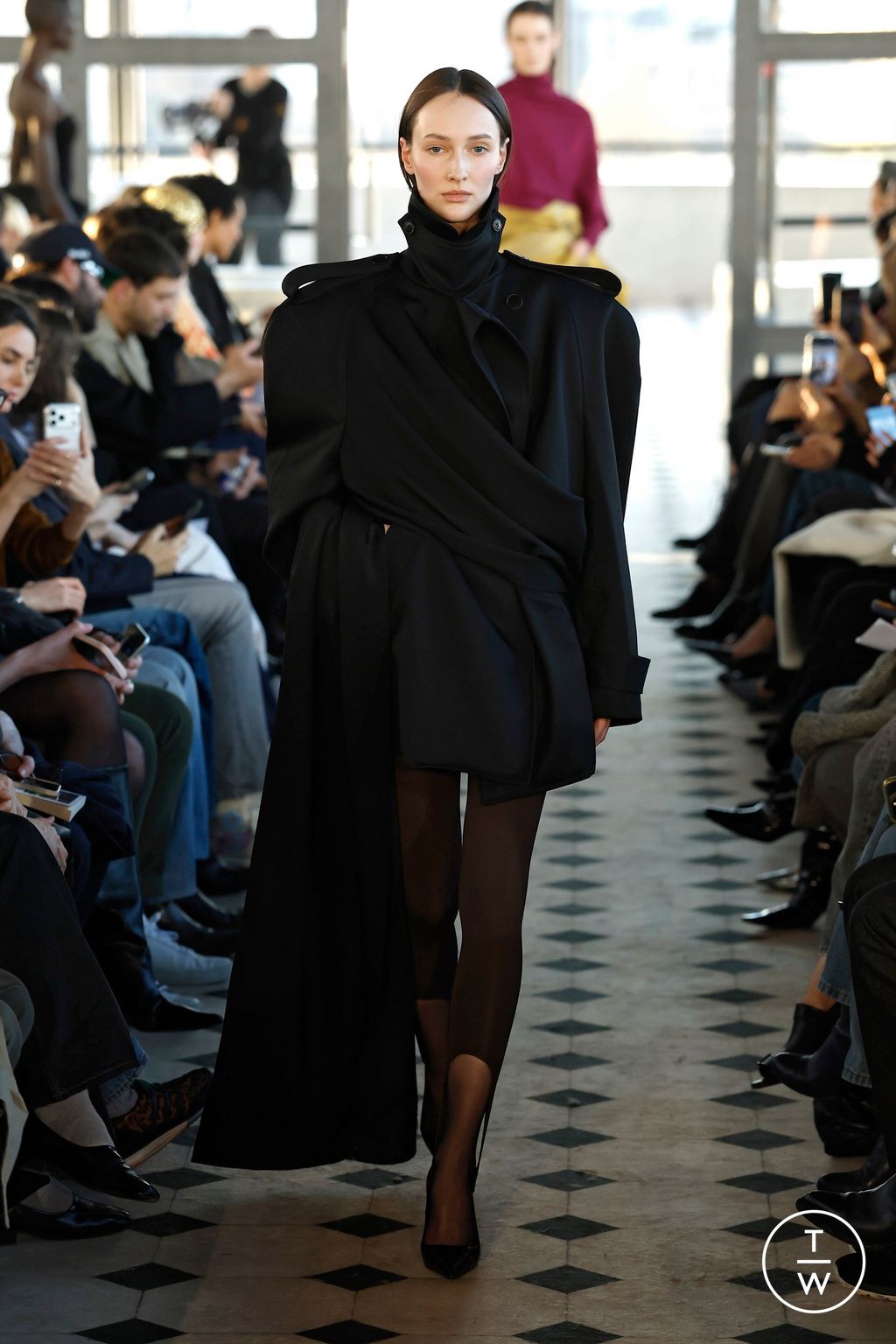 Fashion Week Paris Fall/Winter 2026 look 8 from the Burc Akyol collection womenswear