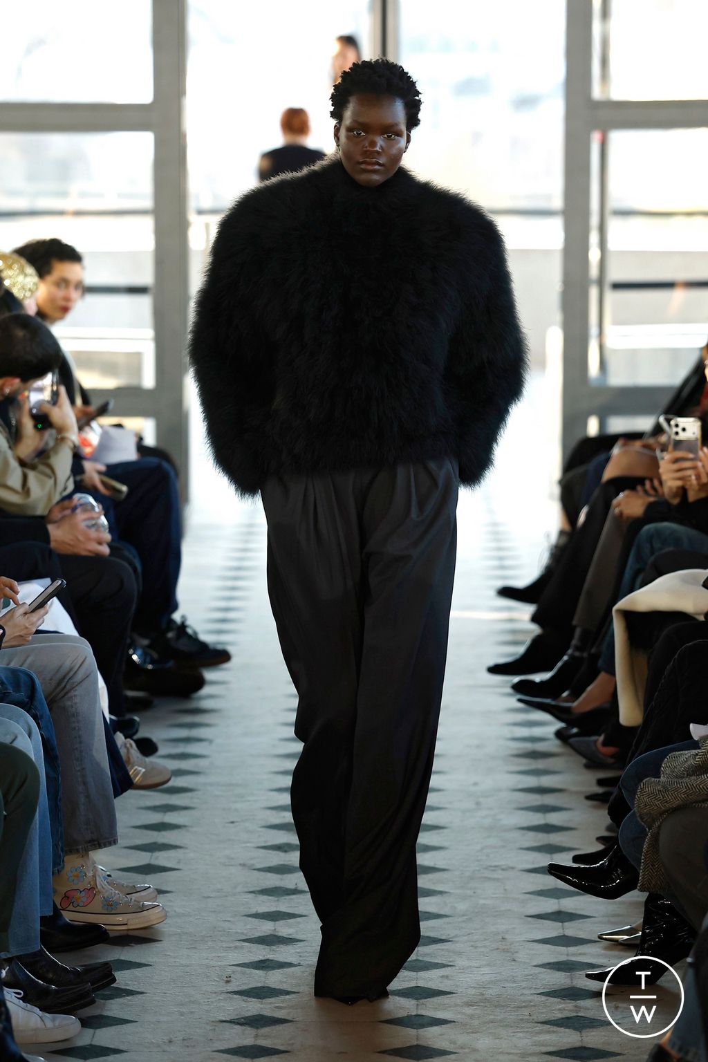 Fashion Week Paris Fall/Winter 2026 look 11 from the Burc Akyol collection womenswear