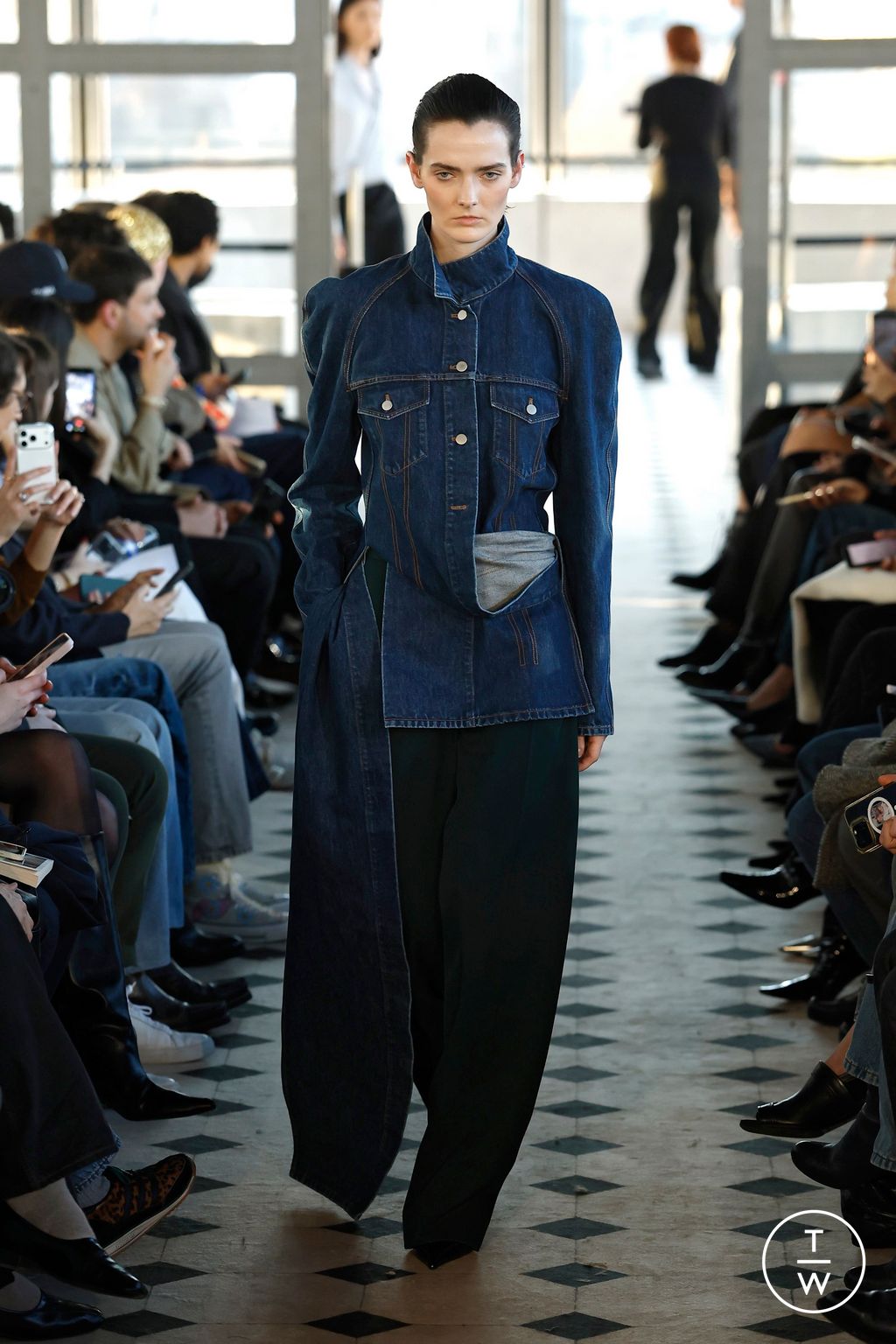 Fashion Week Paris Fall/Winter 2026 look 14 from the Burc Akyol collection womenswear