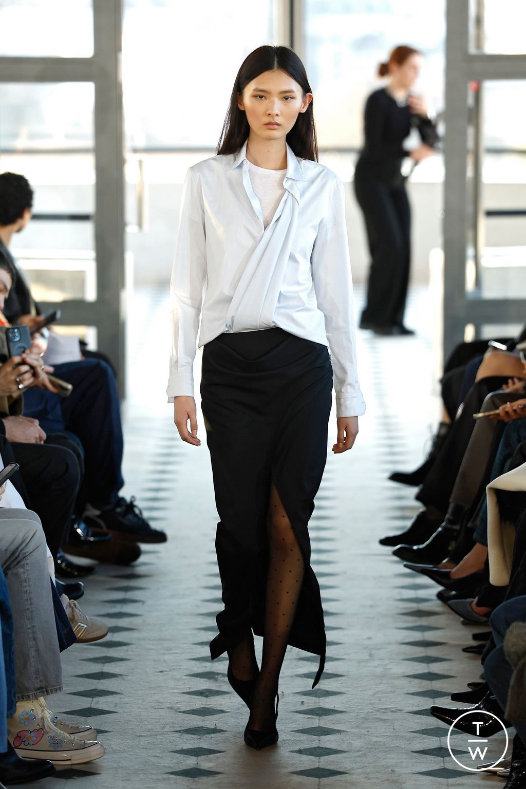 Fashion Week Paris Fall/Winter 2026 look 15 from the Burc Akyol collection womenswear