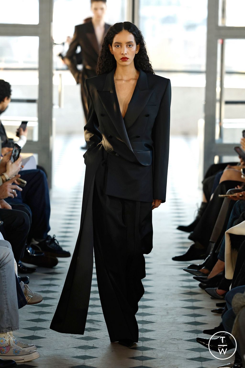 Fashion Week Paris Fall/Winter 2026 look 17 from the Burc Akyol collection womenswear