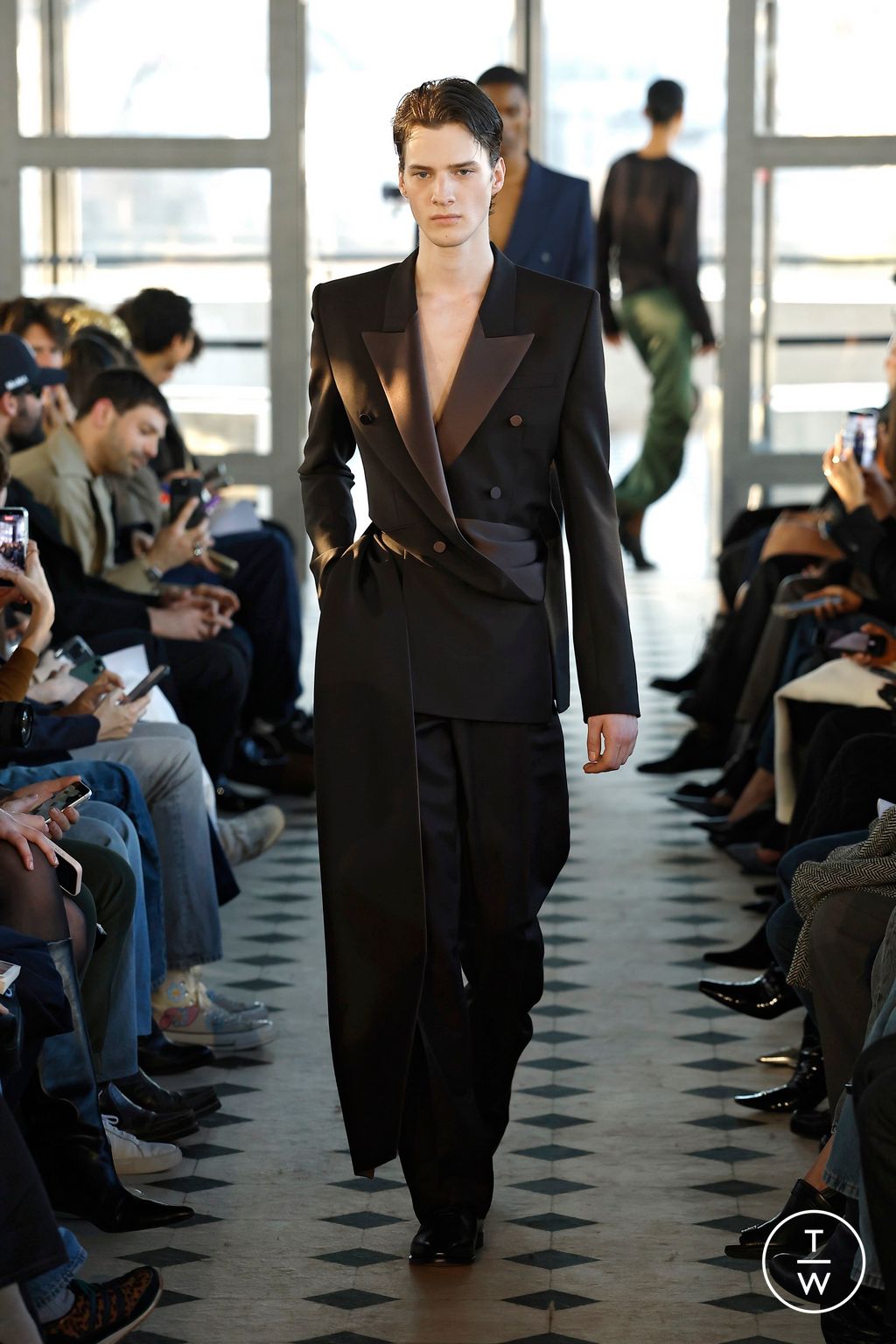 Fashion Week Paris Fall/Winter 2026 look 18 from the Burc Akyol collection womenswear