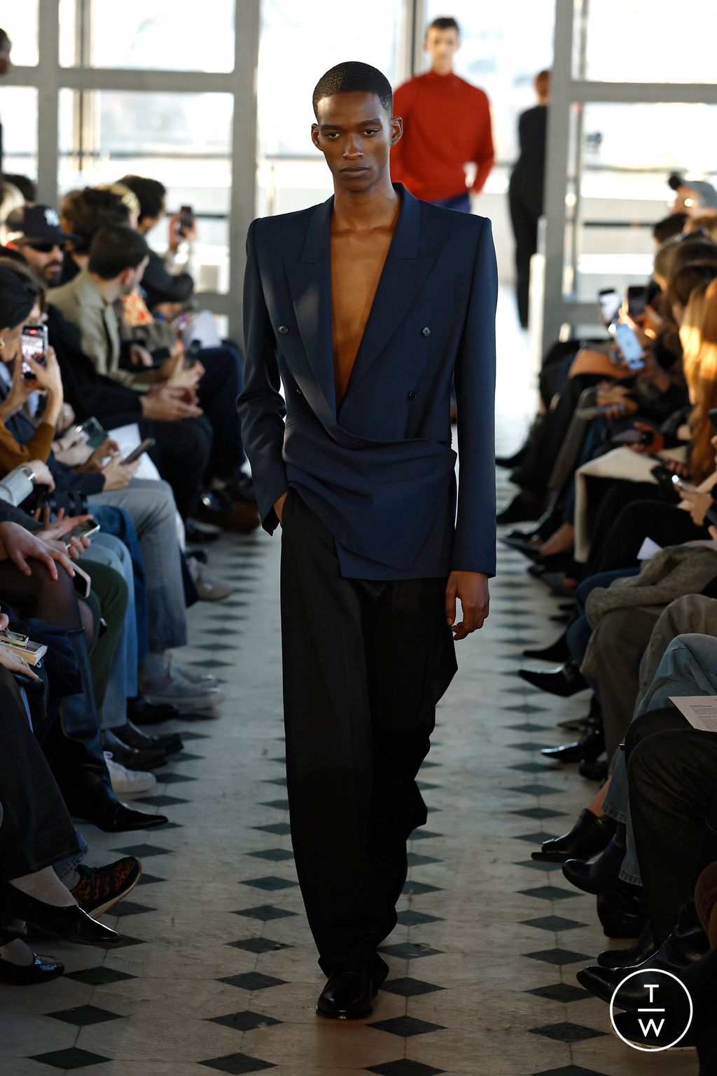 Fashion Week Paris Fall/Winter 2026 look 19 from the Burc Akyol collection womenswear