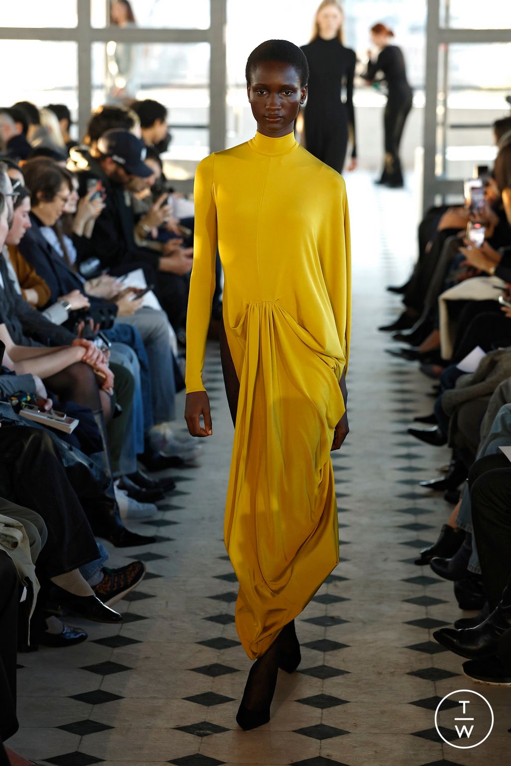 Fashion Week Paris Fall/Winter 2026 look 25 from the Burc Akyol collection womenswear