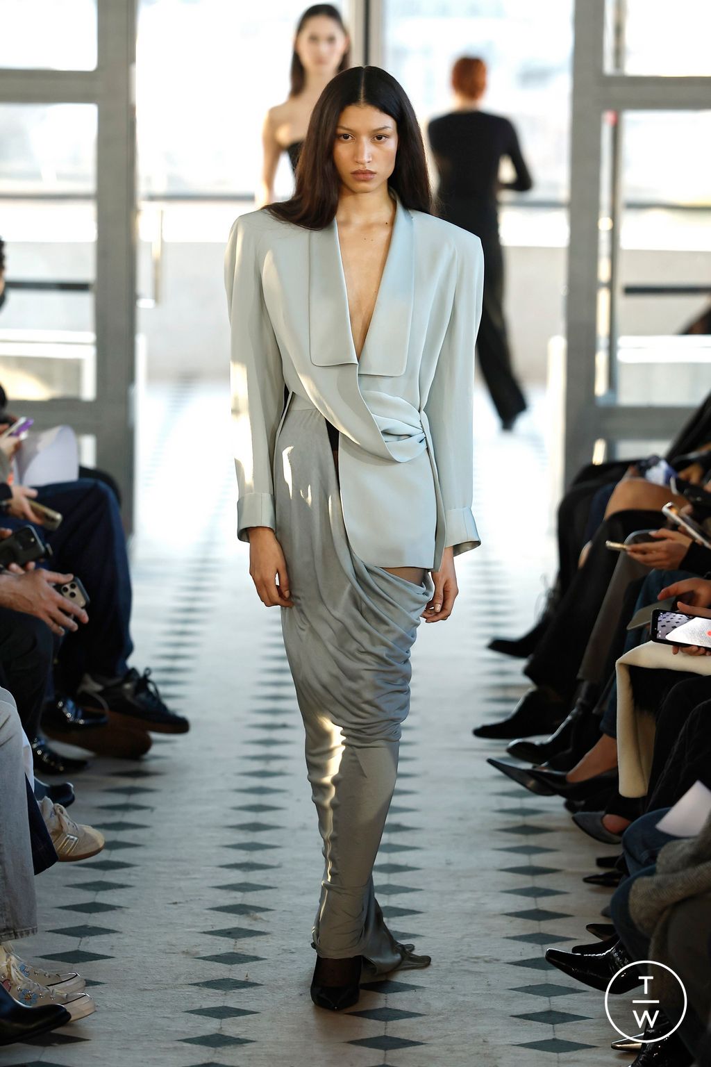 Fashion Week Paris Fall/Winter 2026 look 27 from the Burc Akyol collection womenswear