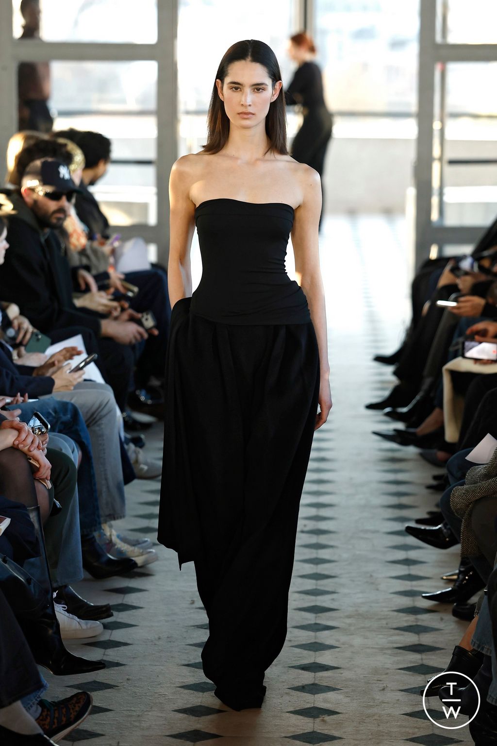 Fashion Week Paris Fall/Winter 2026 look 28 from the Burc Akyol collection womenswear