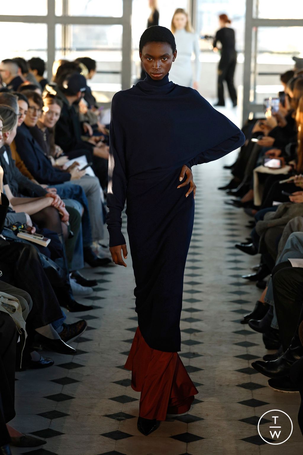 Fashion Week Paris Fall/Winter 2026 look 30 from the Burc Akyol collection womenswear