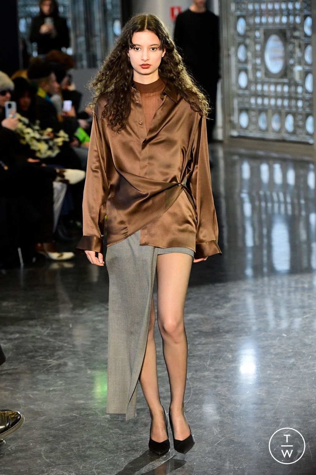 Fashion Week Paris Fall/Winter 2024 look 7 from the Burc Akyol collection menswear