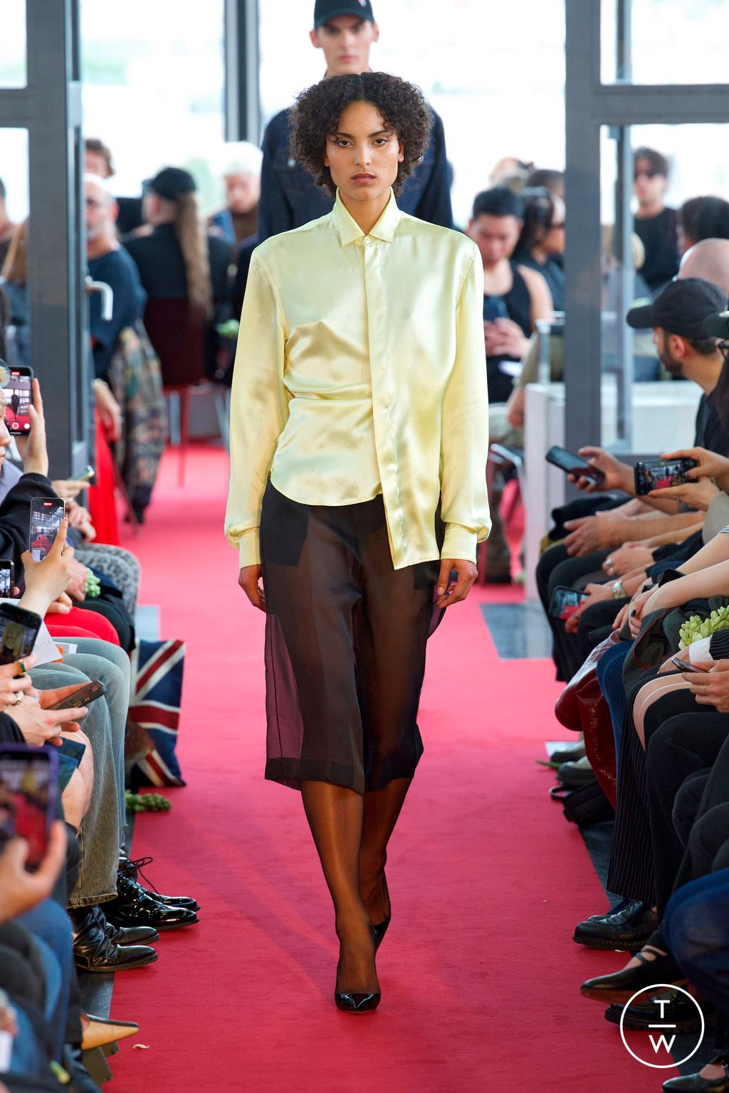 Fashion Week Paris Spring/Summer 2025 look 10 from the Burc Akyol collection menswear