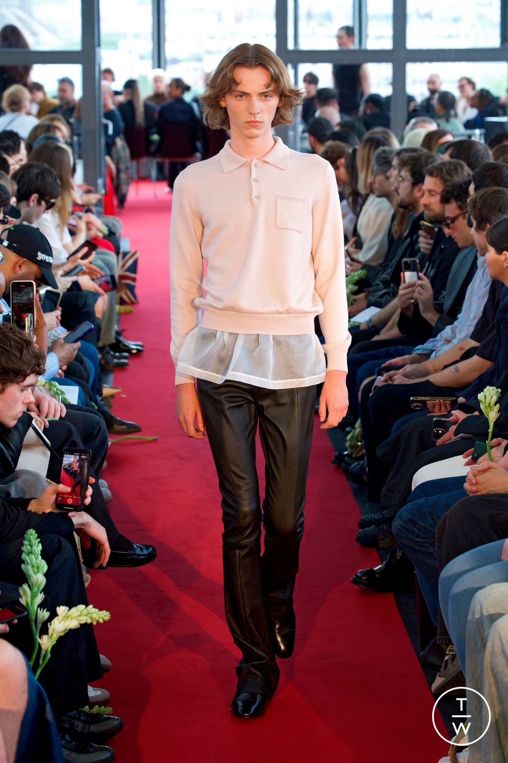 Fashion Week Paris Spring/Summer 2025 look 19 from the Burc Akyol collection menswear