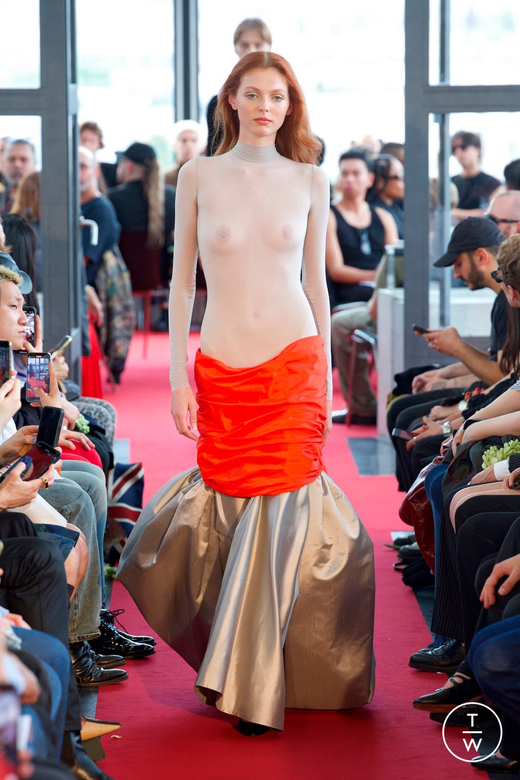 Fashion Week Paris Spring/Summer 2025 look 28 from the Burc Akyol collection menswear