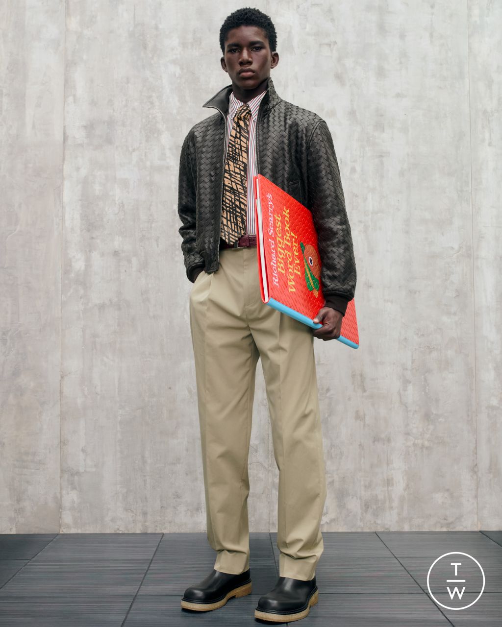 Fashion Week Milan Resort 2025 look 18 from the Bottega Veneta collection womenswear