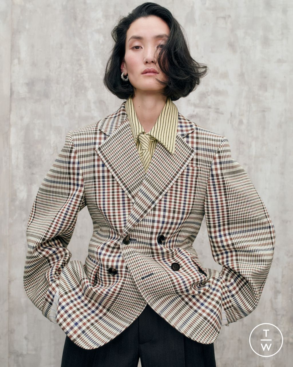 Fashion Week Milan Resort 2025 look 38 from the Bottega Veneta collection womenswear