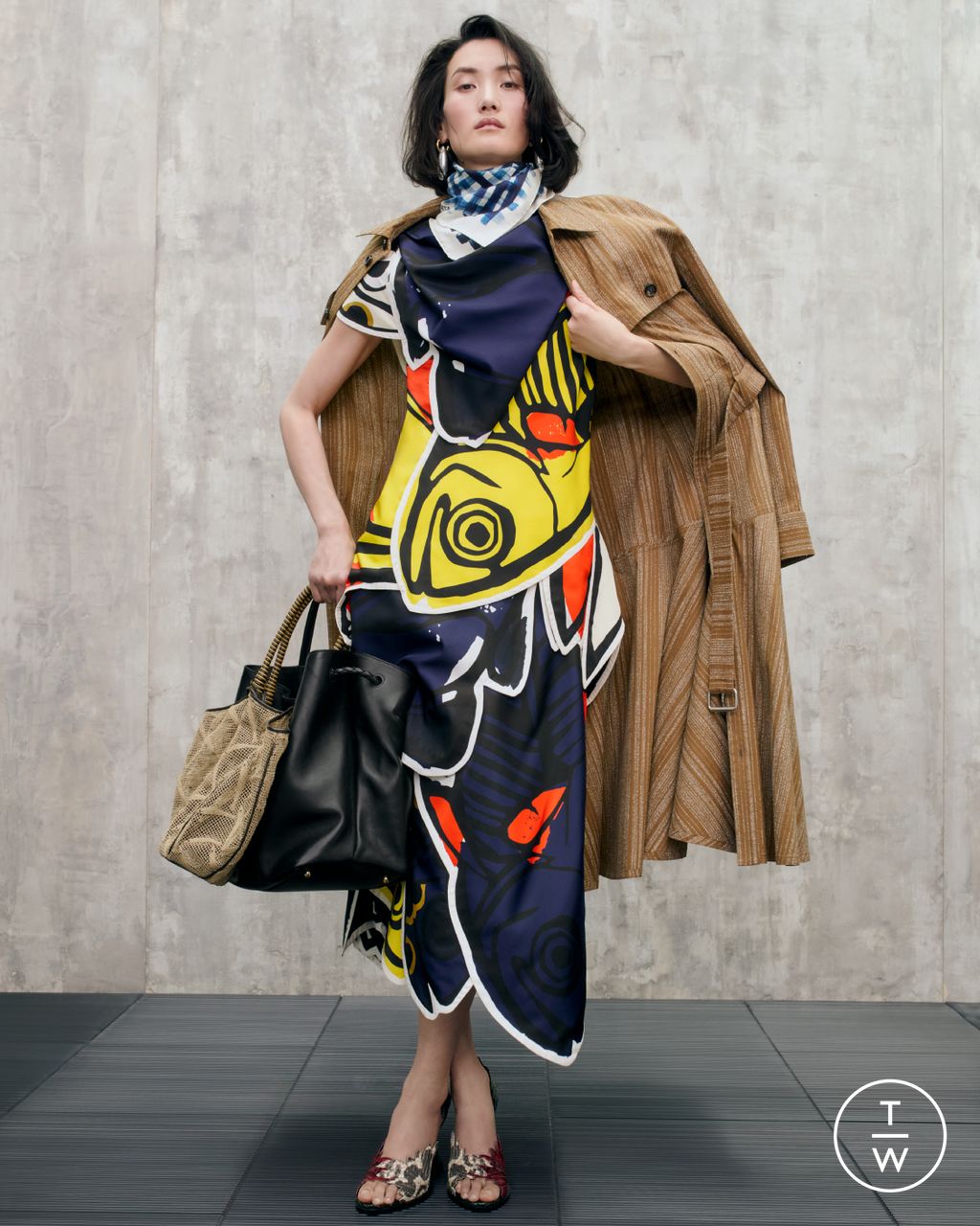 Fashion Week Milan Resort 2025 look 48 from the Bottega Veneta collection womenswear