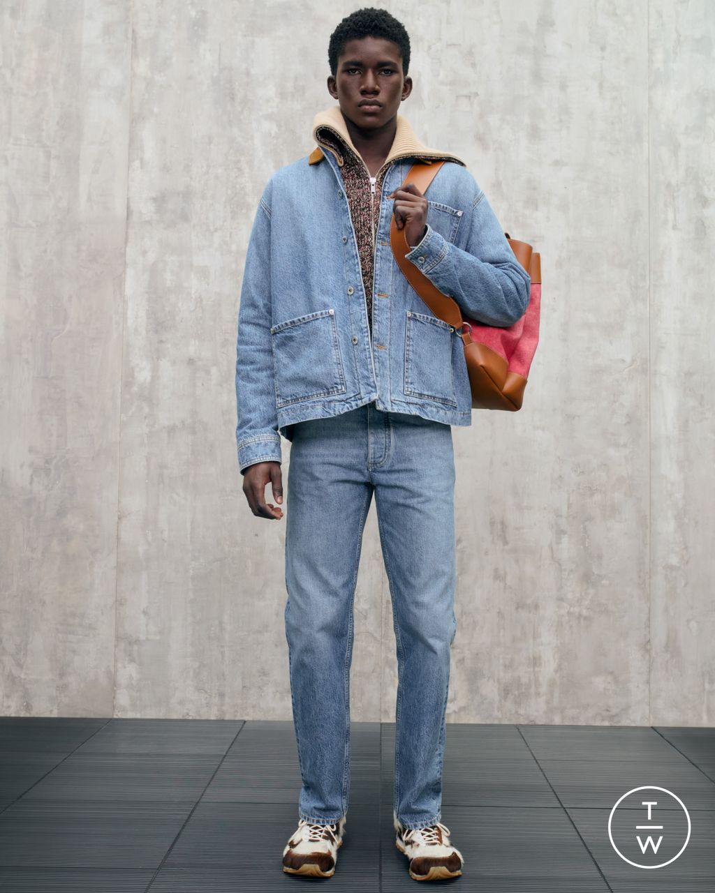 Fashion Week Milan Resort 2025 look 58 from the Bottega Veneta collection womenswear