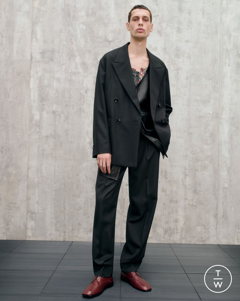 Fashion Week Milan Resort 2025 look 66 from the Bottega Veneta collection womenswear