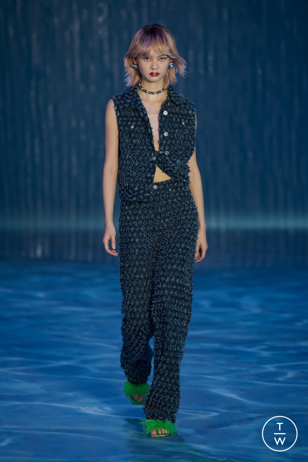 Fashion Week New York Spring/Summer 2022 look 14 from the C+Plus Series collection womenswear