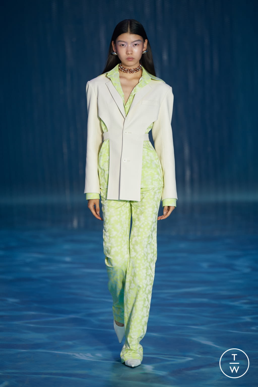 Fashion Week New York Spring/Summer 2022 look 24 from the C+Plus Series collection womenswear