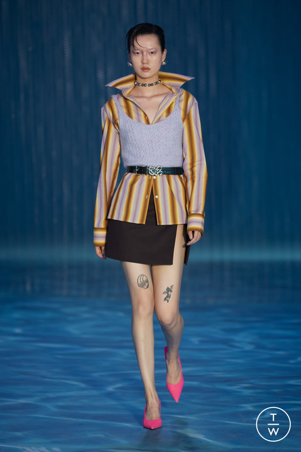 Fashion Week New York Spring/Summer 2022 look 27 from the C+Plus Series collection womenswear