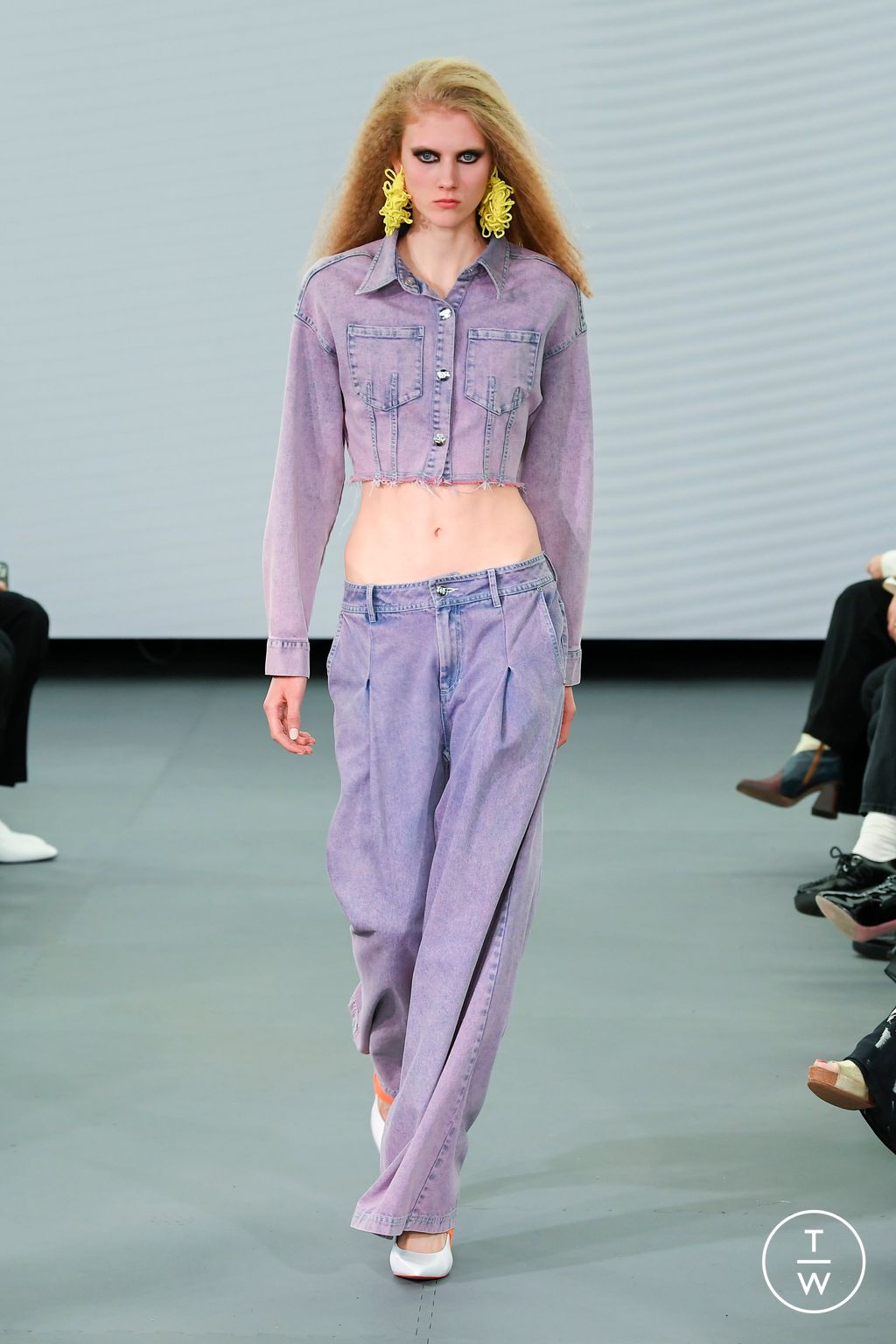 Fashion Week London Spring/Summer 2023 look 22 from the Mark Fast collection womenswear