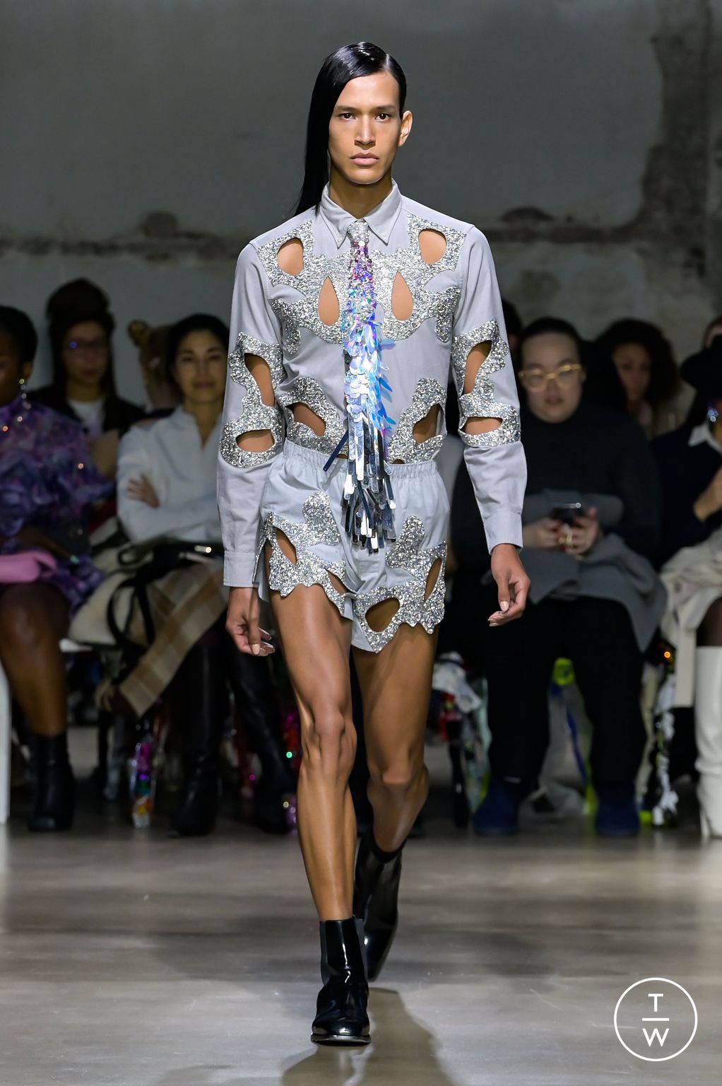 Fashion Week Paris Spring/Summer 2023 look 1 from the Germanier collection womenswear