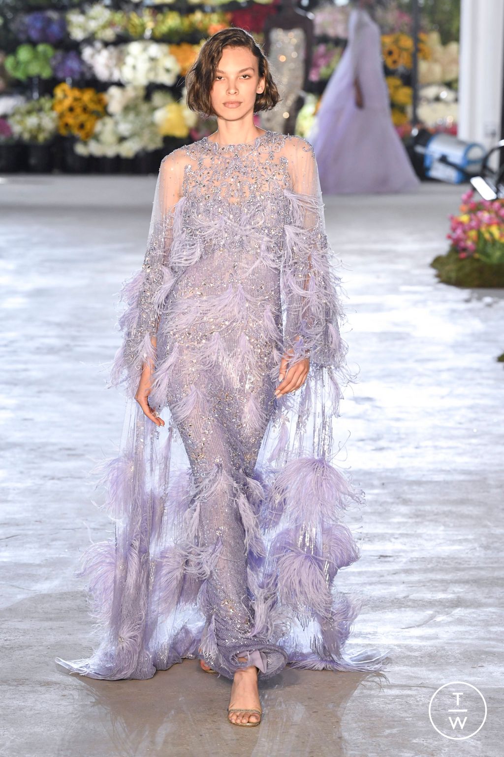 Fashion Week New York Spring/Summer 2023 look 37 from the Pamella Roland collection womenswear