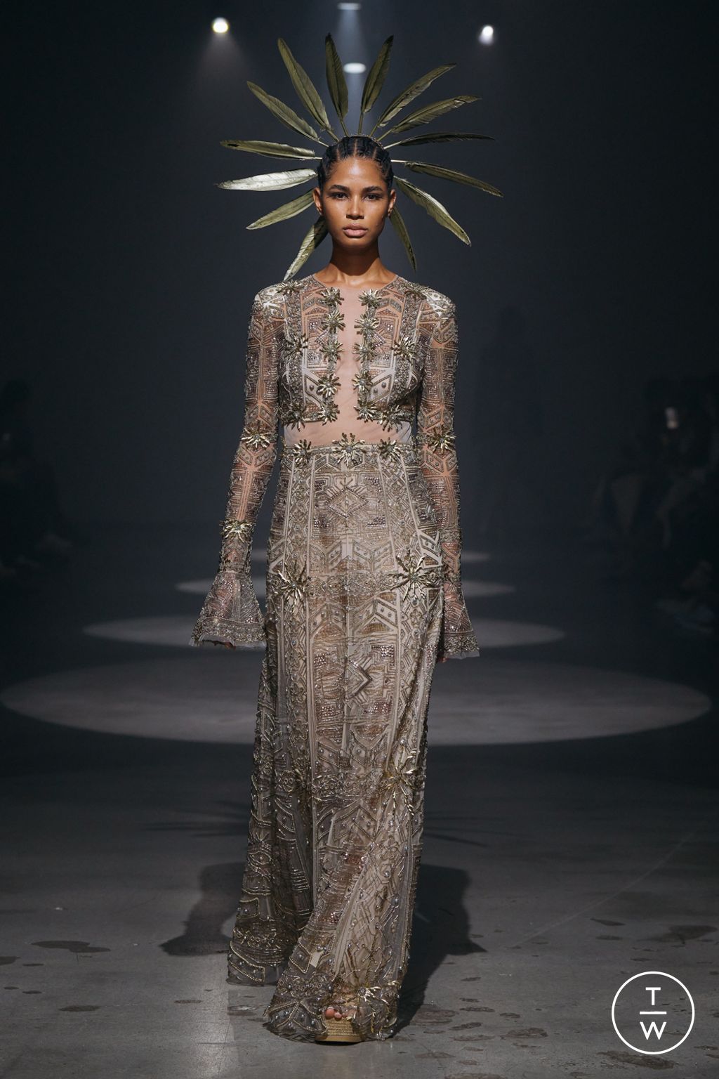 Fashion Week New York Spring-Summer 2025 look 18 from the Cucculelli Shaheen collection womenswear