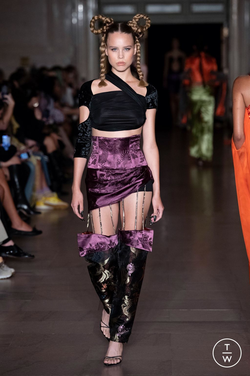 Fashion Week New York Spring/Summer 2023 look 28 from the Kim Shui collection womenswear