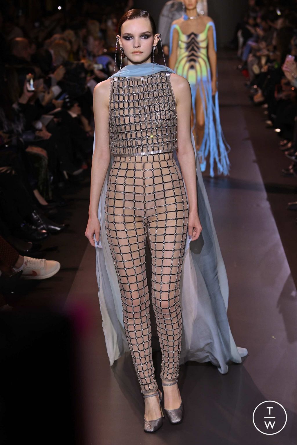 Fashion Week Paris Spring/Summer 2023 look 31 from the Georges Hobeika collection couture