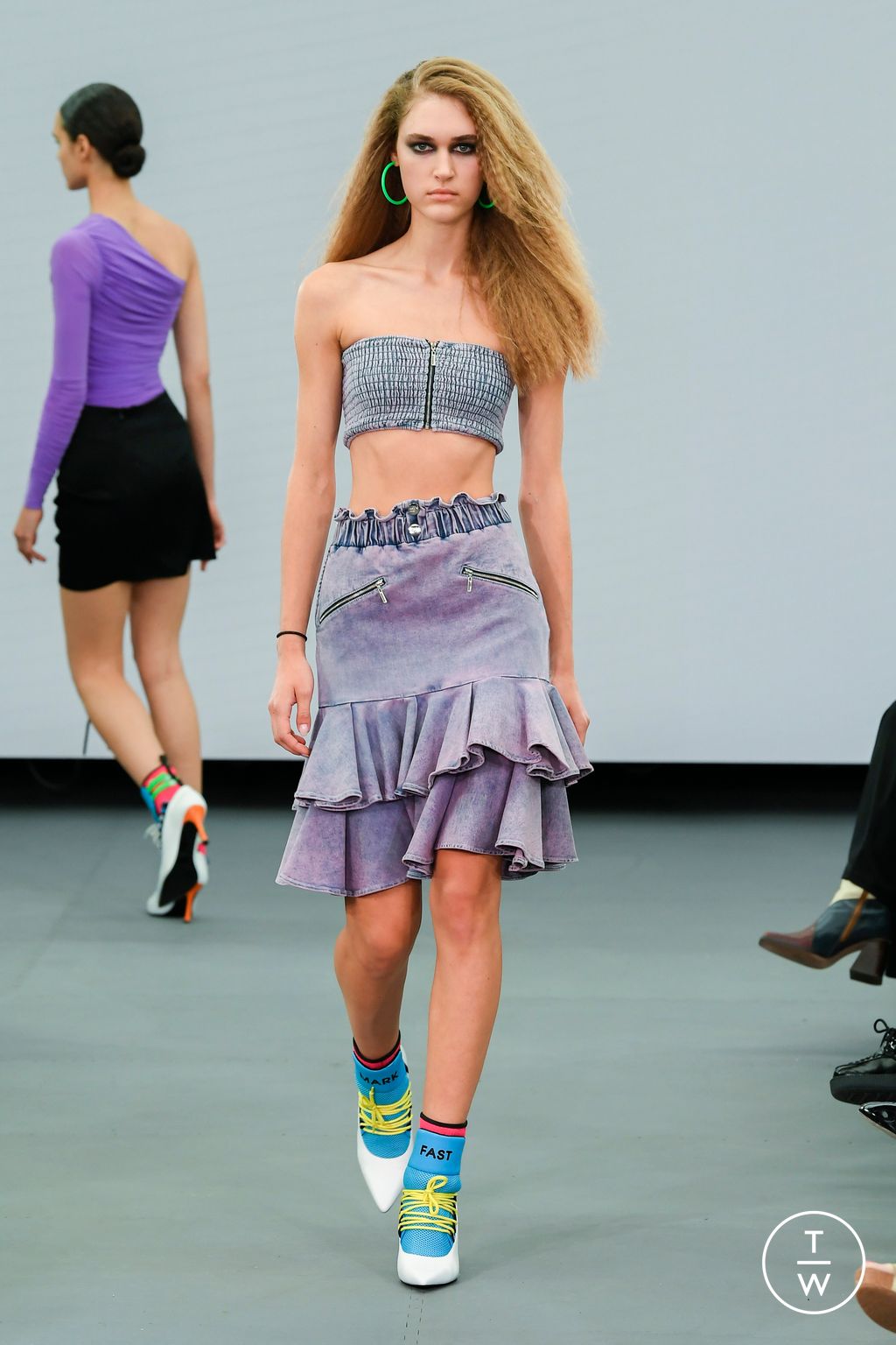 Fashion Week London Spring/Summer 2023 look 21 de la collection Mark Fast womenswear