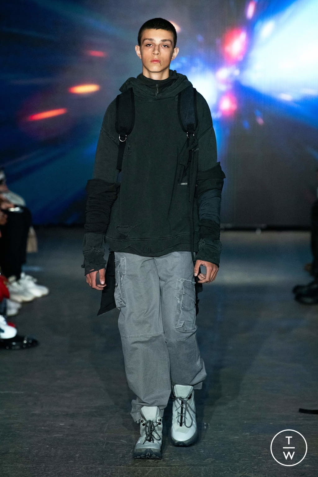 Fashion Week London Spring/Summer 2020 look 6 from the C2H4 collection menswear