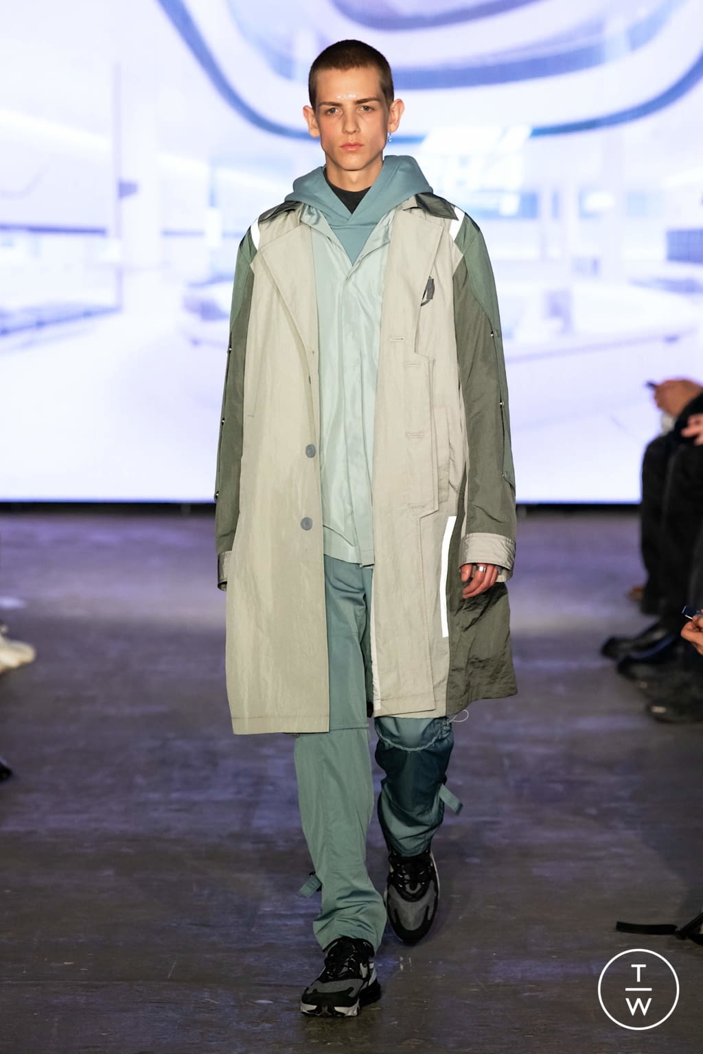 Fashion Week London Spring/Summer 2020 look 15 from the C2H4 collection menswear