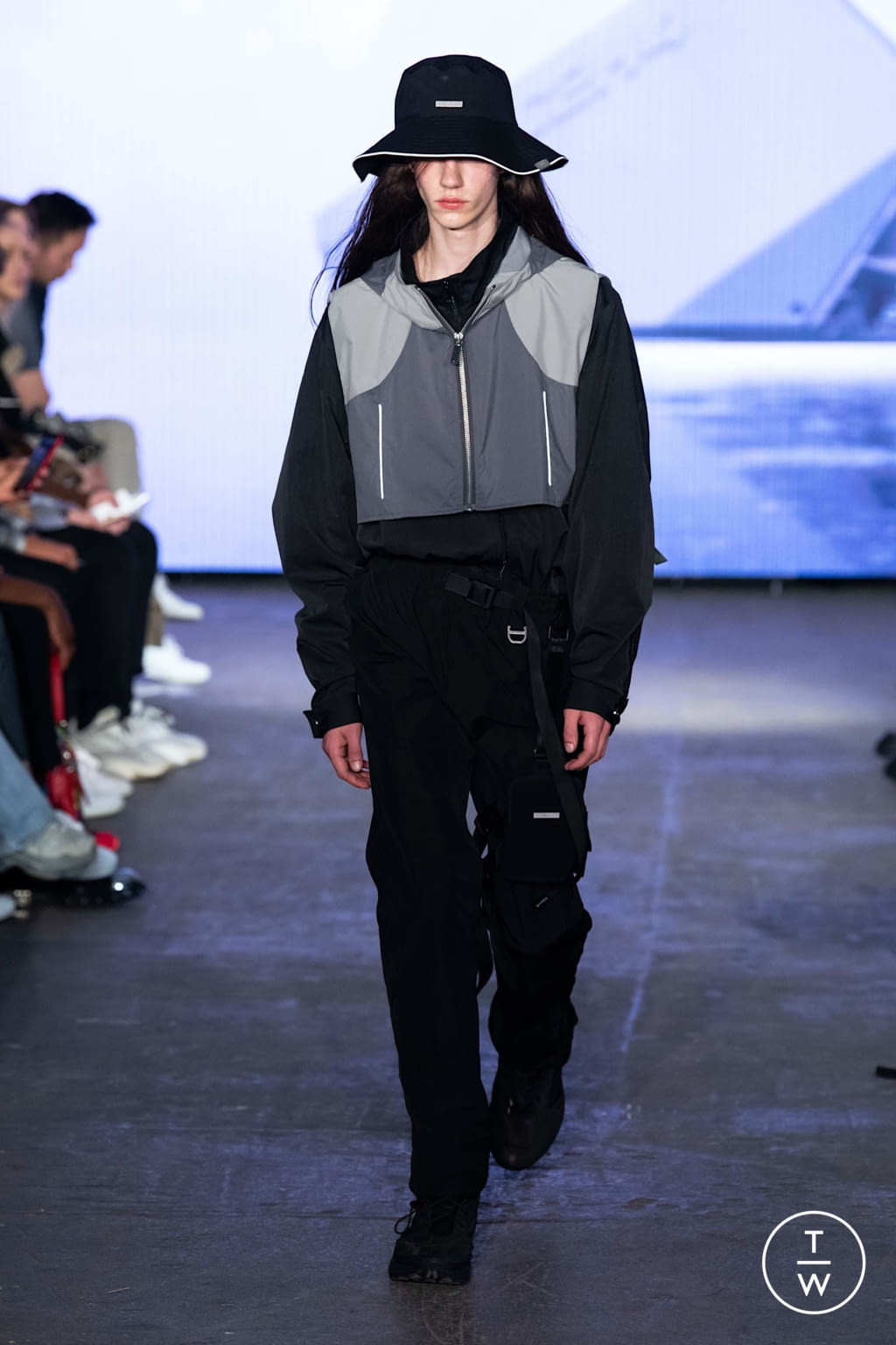 Fashion Week London Spring/Summer 2020 look 24 from the C2H4 collection menswear