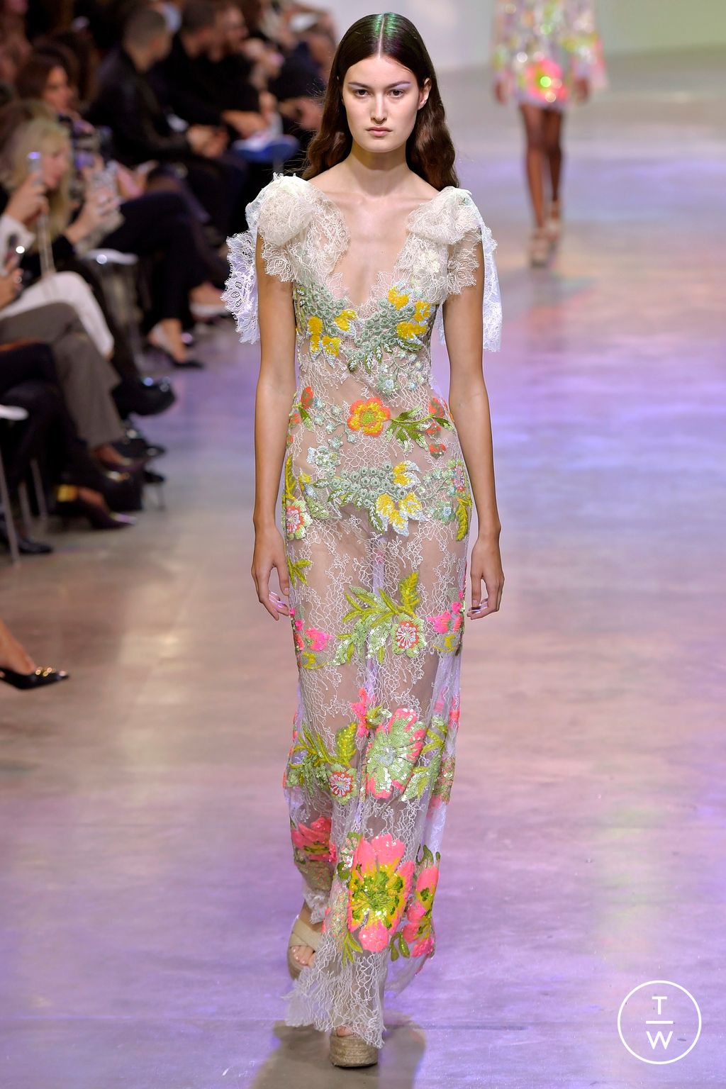 Fashion Week Paris Spring/Summer 2023 look 40 from the Elie Saab collection womenswear