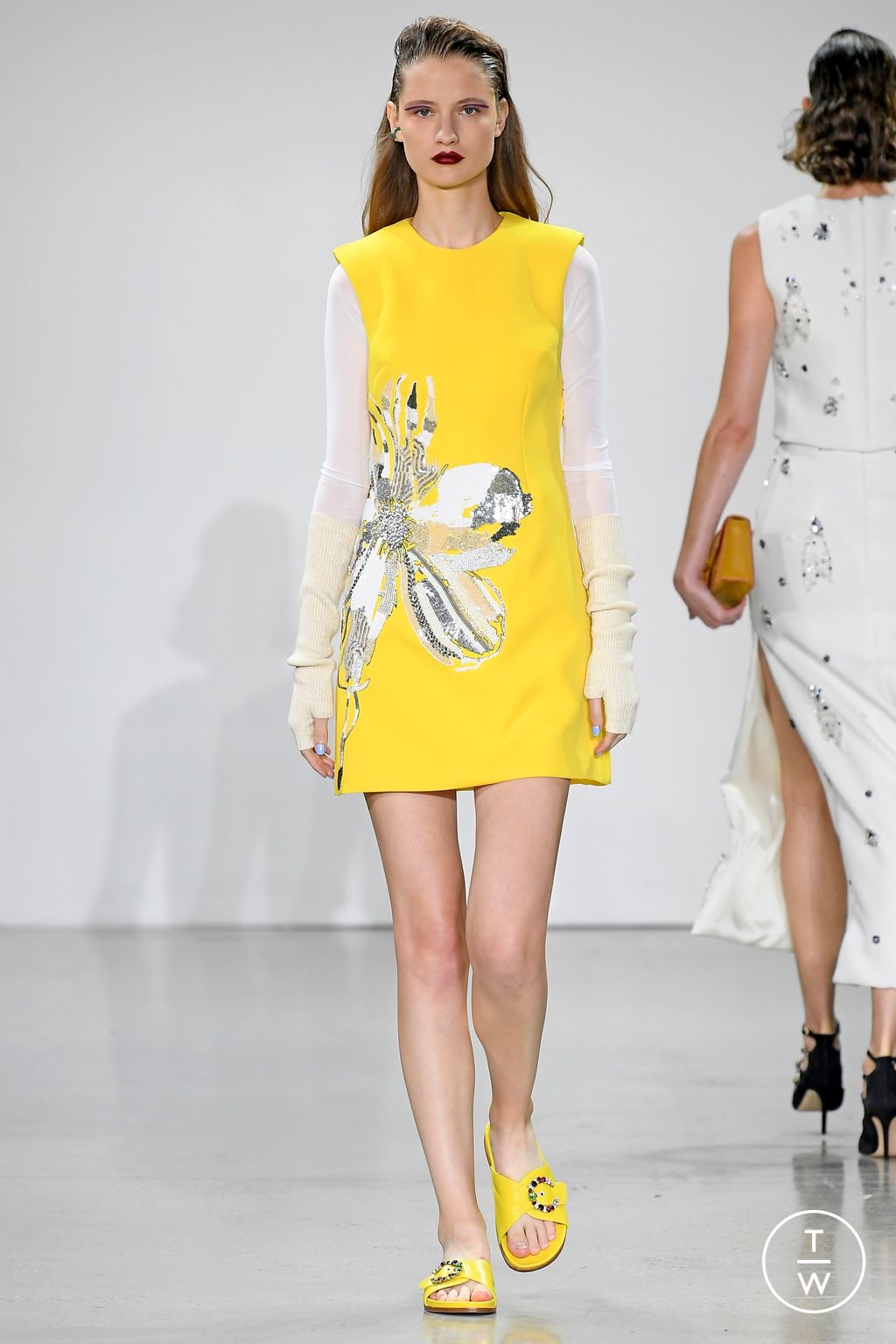 Fashion Week New York Spring/Summer 2023 look 18 from the Bibhu Mohapatra collection womenswear