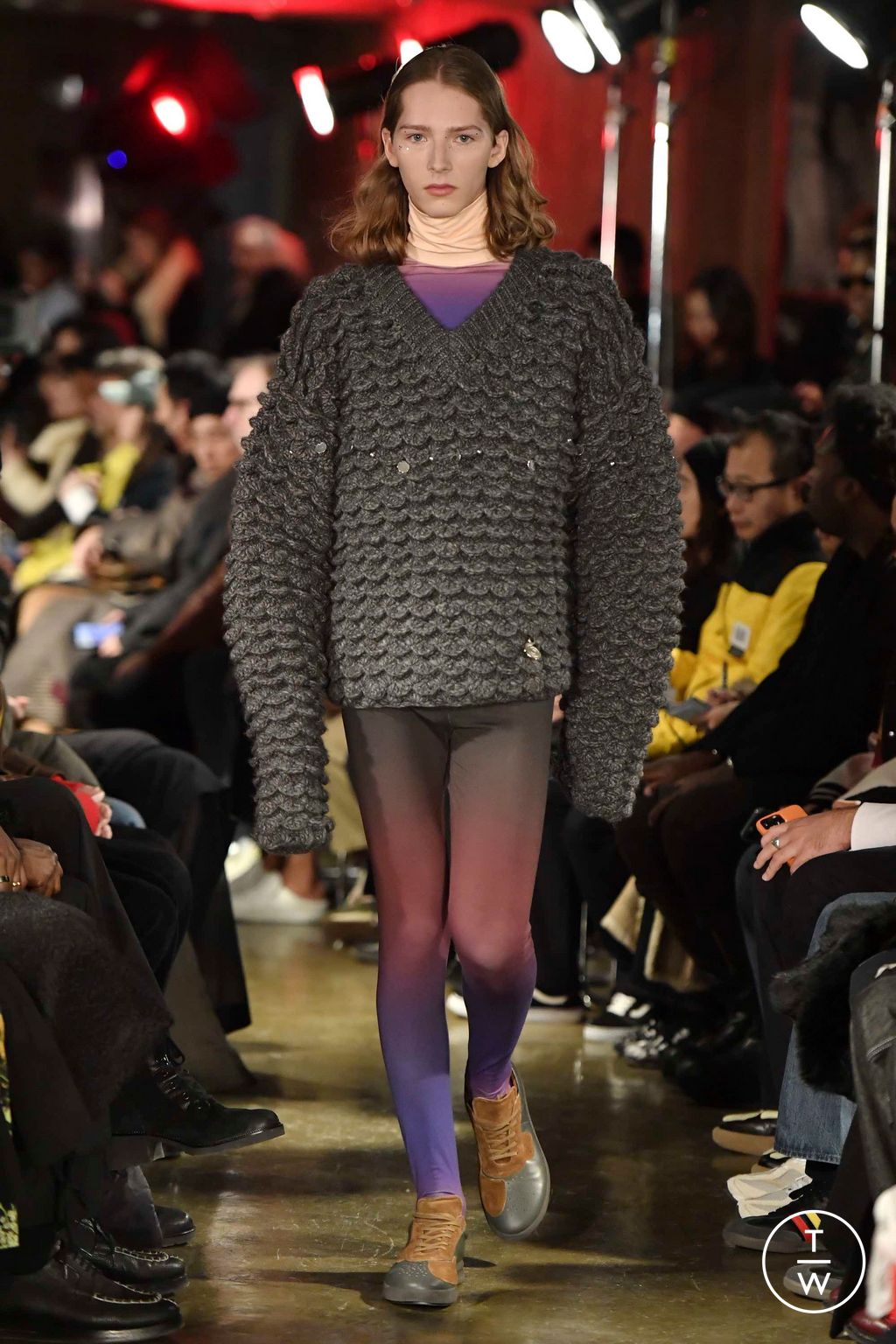 Fashion Week Paris Fall/Winter 2023 look 34 from the Namacheko collection menswear