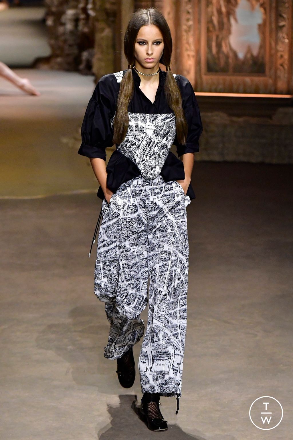 Fashion Week Paris Spring/Summer 2023 look 8 de la collection Christian Dior womenswear