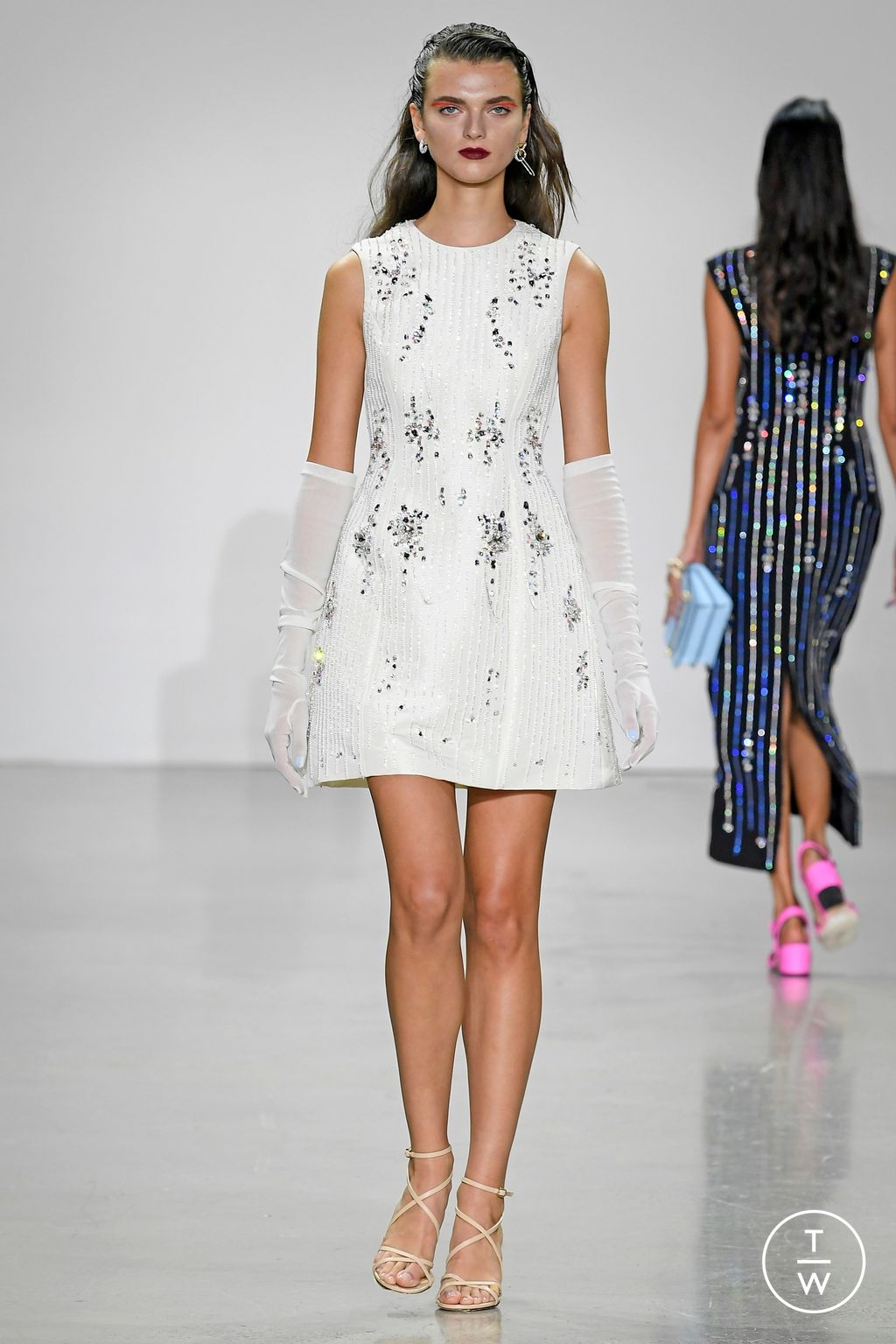 Fashion Week New York Spring/Summer 2023 look 20 de la collection Bibhu Mohapatra womenswear
