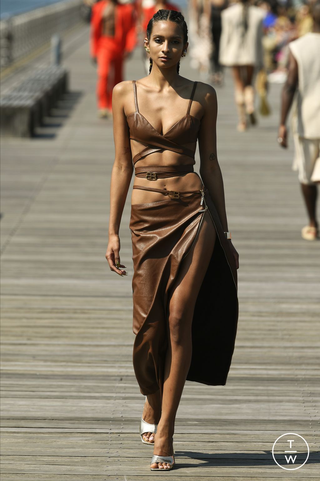 Fashion Week New York Spring/Summer 2023 look 18 from the Bronx & Banco collection womenswear
