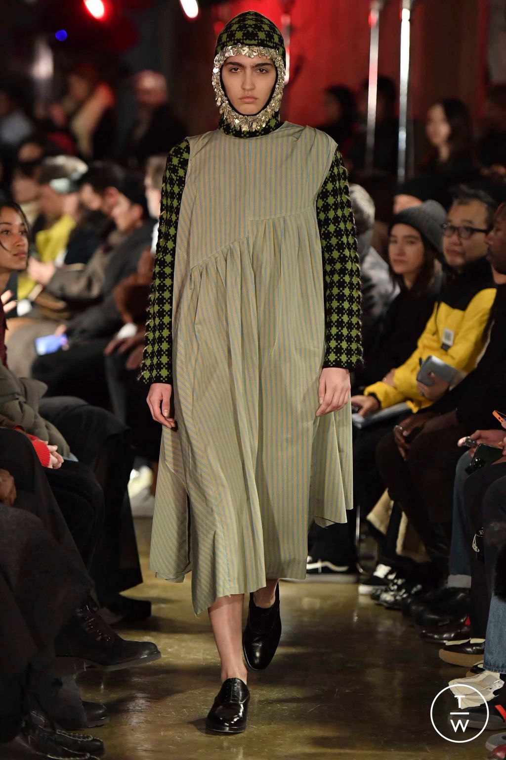 Fashion Week Paris Fall/Winter 2023 look 18 de la collection Namacheko menswear