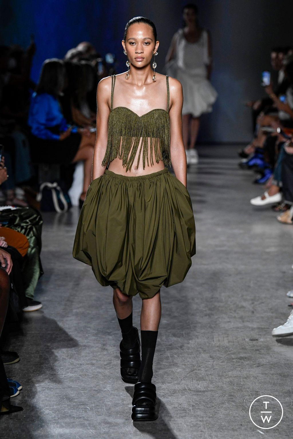 Fashion Week New York Spring/Summer 2023 look 3 from the Proenza Schouler collection womenswear