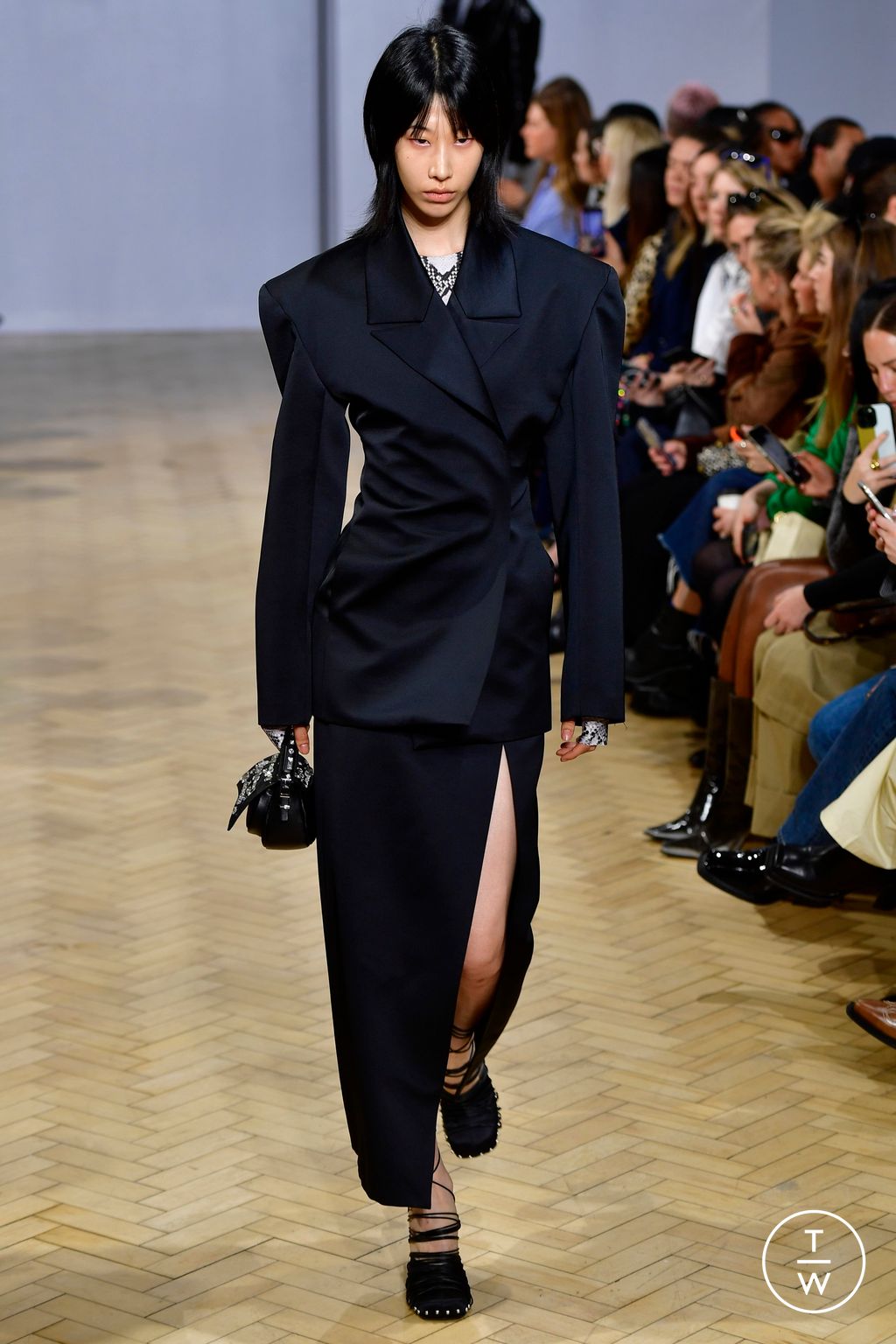 Fashion Week London Spring/Summer 2023 look 13 from the 16 Arlington collection womenswear