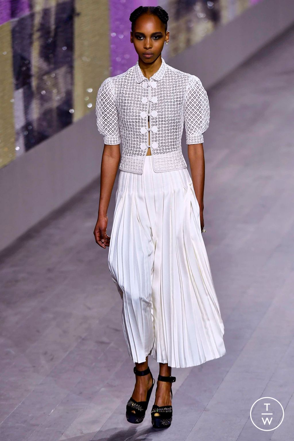 Fashion Week Paris Spring/Summer 2023 look 19 de la collection Christian Dior couture