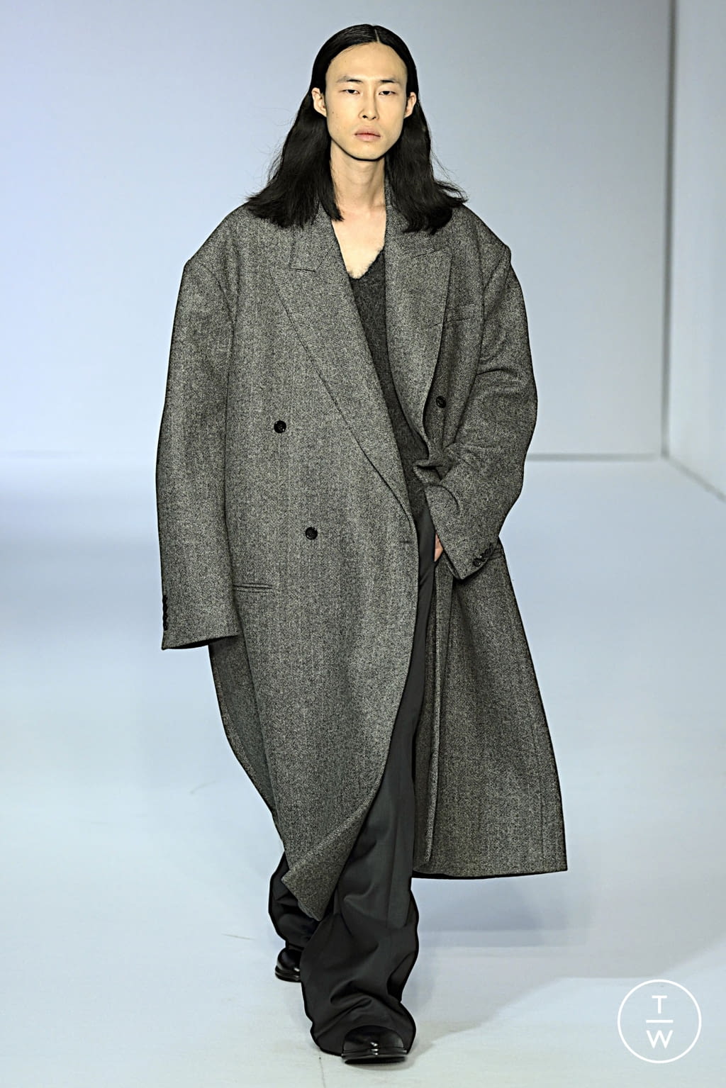 Fashion Week Milan Fall/Winter 2022 look 8 de la collection Calcaterra womenswear